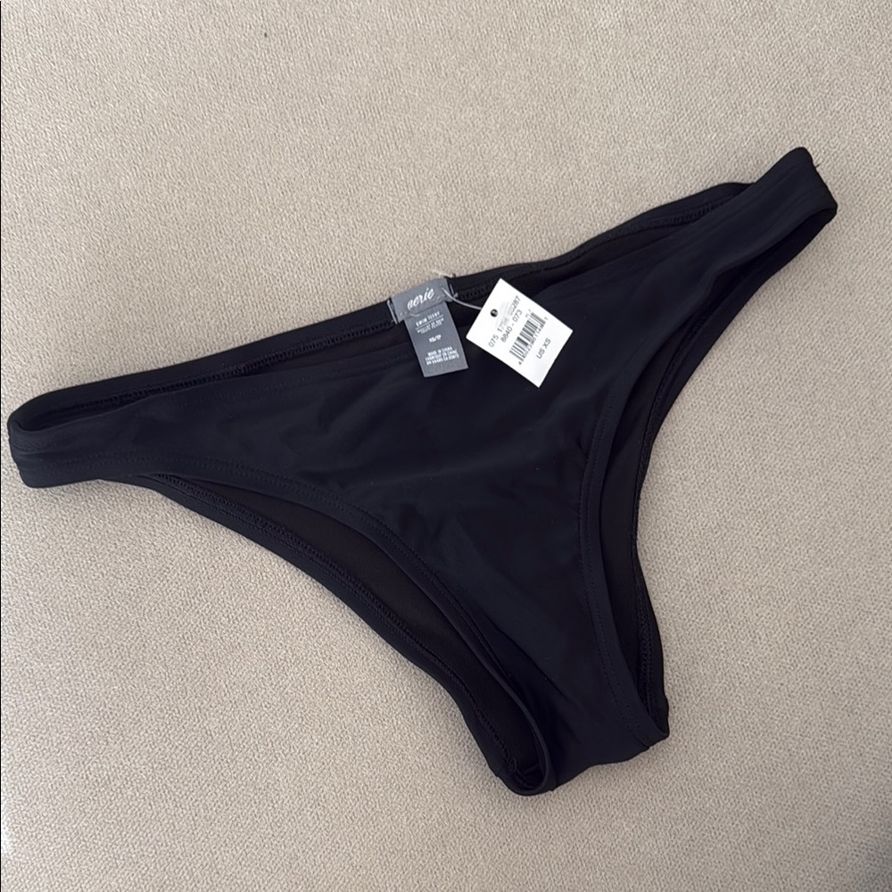 Aerie Black Bikini Bottom